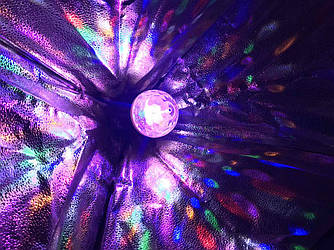 Диско лампа 6 LED Color Rotating Lamp, що обертається диско лампа, диско куля для вечірок RD-5006