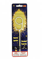 Свічка цифра "Бенгальський вогонь срібло" - 9