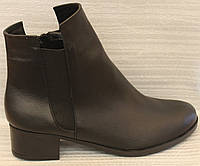 Ботинки женские черные кожаные от производителя модель ТН21-15