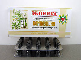 СВІЧКИ "КОМПОЗИЦІЯ ПРОТИПАРАЗИТАРНА" ЕКОНІКА 10ШТ