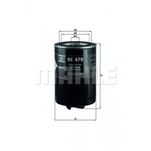 Фільтр масляний Knecht OC470, фото 1