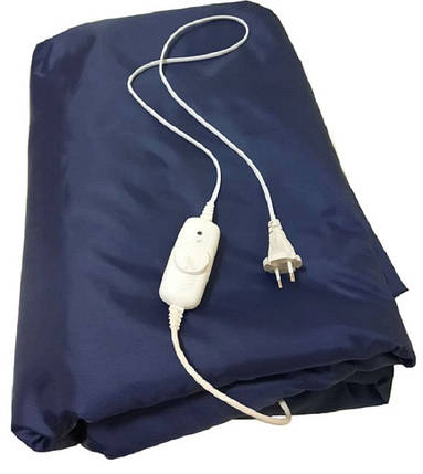 Електроковдра для SPA процедур з регулятором 165x145 см, синє, фото 1