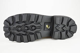 Черевики бежеві Berkonty 9088 36 шкіра хутро, фото 4