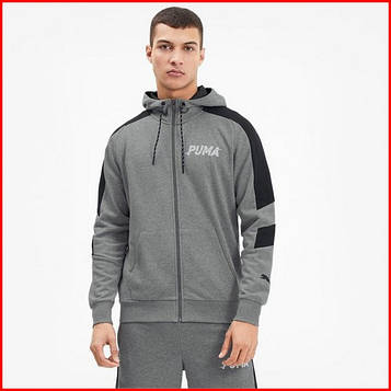 Чоловіча кофта на замку PUMA Modern Sports men's Full Zip Hoodie ОРИГІНАЛ (розмір M, L)