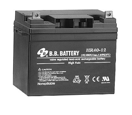 Акумуляторна батарея AGM 12 В 40 А/год HR40-12S/B2 BB Battery