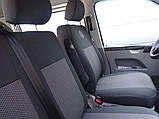 Чохли салону Volkswagen T5 (1+2/1+2/3) Caravelle 9 місць 2003-2015 (авточохли Т5), фото 4
