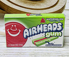 Жувальна гумка без цукру Airheads Gum Watermelon