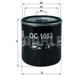 Фільтр масляний Knecht OC1053