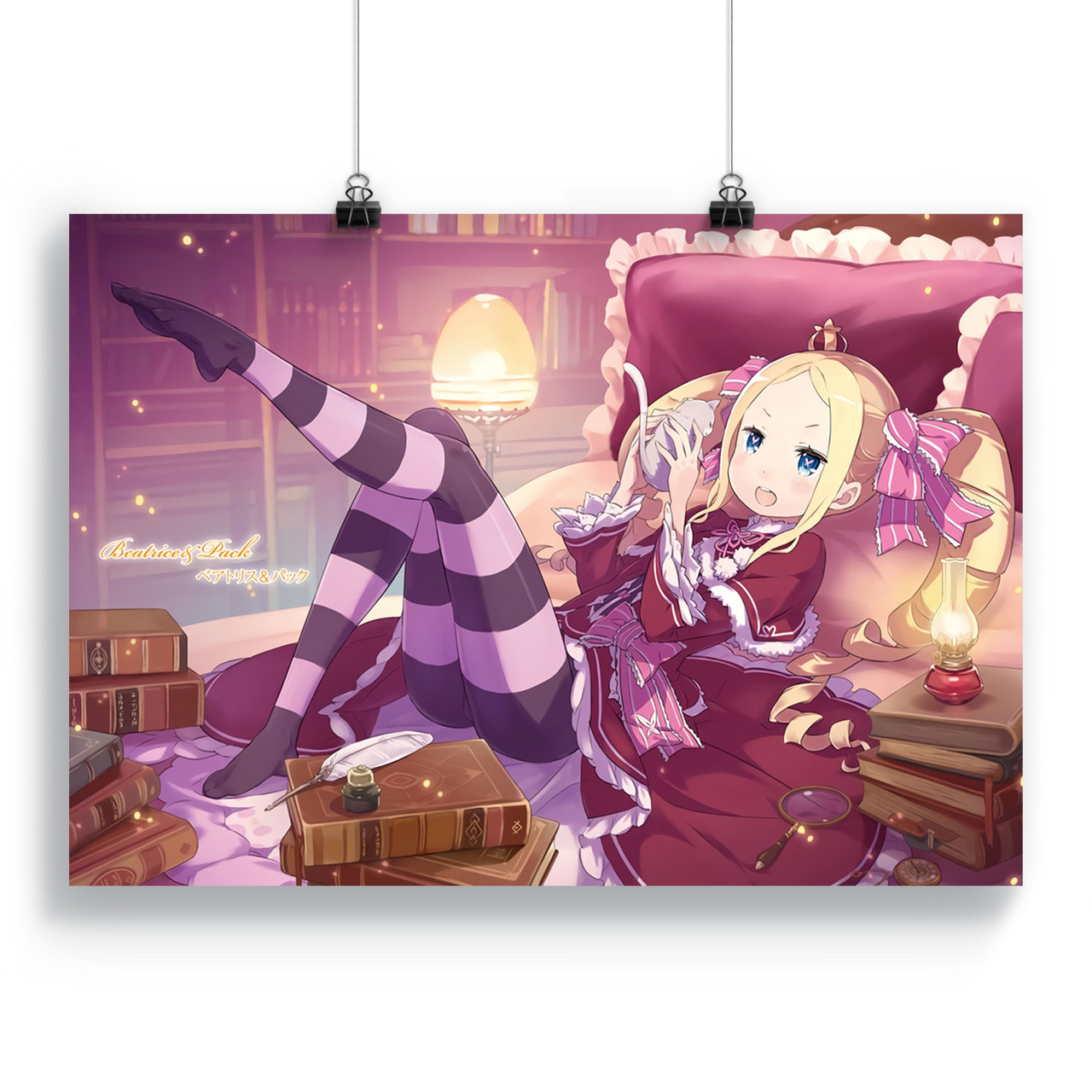 Плакат РеЗеро. Життя з нуля в альтернативному світі | ReZero kara Hajimeru Isekai Seikatsu 90