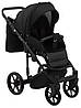 Коляска 2 в 1 Adamex Porto Light Lux TK-53 чорний, фото 9