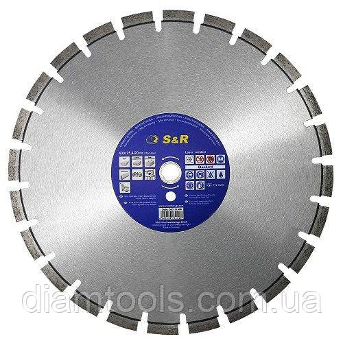 Диск алмазний сегментний по бетону S&R 300x25.4 (242471300)