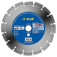 Диск алмазный сегментный по асфальту S&R 350x25.4x3.2мм (242467350)