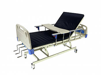 Механічне медичне багатофункціональне ліжко MED1-С04 (відеообзор)