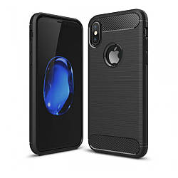 Чохол накладка Polished Carbon для Apple iPhone X / XS