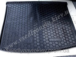 Килимок в багажник Volkswagen Caddy без обшивки з 2004 р. (AVTO-GUMM) Поліуретан