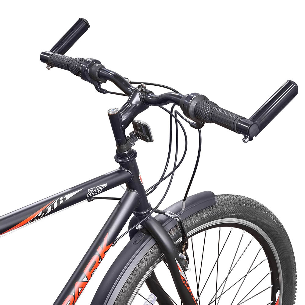 Велосипед с бесплатной доставкой SPARK ROUGH 26-ST-20-ZV-V (Чёрный с желтым) - фото 4 - id-p1464203737