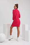 Трикотажна сукня для вагітних і годування 2170 1563 малинова L, фото 4