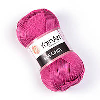 YarnArt Begonia (Бегония) 75 темно-розовый