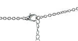 Підвіска для жінок "Treasure Necklace" срібляста NLY, фото 3