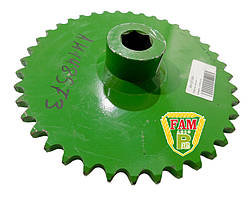 Зірочка Z=40 приводу шнека, AH148573 John Deere