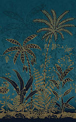 Панно шпалери 552034 Rasch Salsbure каталог для стін вінілові на флізелін Німеччина фактурні пальма листя