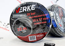 Шланг пневматичний гумовий 10X17 мм 10м VERKE V81357 Польща!, фото 3