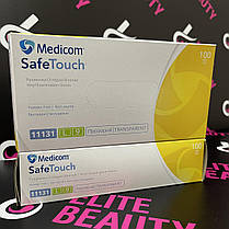 Медичні вінілові рукавички S,M,L 100шт/уп, фото 3