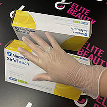 Медичні вінілові рукавички S,M,L 100шт/уп, фото 4