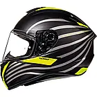 Мотошолом, шолом MT Targo Doppler Black/Yellow, фото 2
