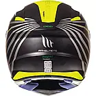 Мотошолом, шолом MT Targo Doppler Black/Yellow, фото 3