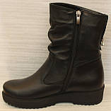 Чоботи зимові жіночі на товстій підошві від виробника ТН21-26, фото 3