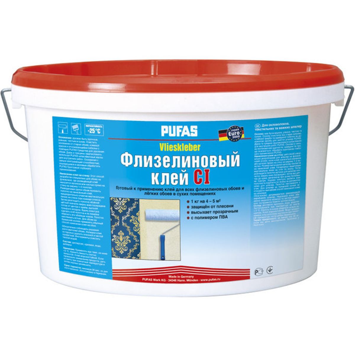 Флізеліновий клей Pufas CI 5кг