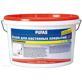 Клей для важких шпалер та настінних покриттів Pufas GF 5кг