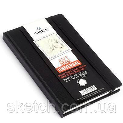 Блокнот для начерків Canson Universal Art Book 96 гр., 10,2x15,2, 112 листів