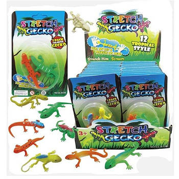 Животные резиновые-тянучки Ящерицы 617B G-Rich