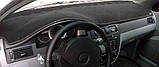 Накидка на панель приладів DAEWOO Gentra 1 пок. T250 2006-2011 чохол/накидка на торпеду авто Деу, фото 3