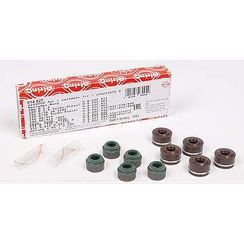 Сальник клапана (впуск/випуск) MB Sprinter 2.9TDI OM602 (к-кт 10шт) 914.827 ELRING