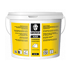 Клей для склополотна GROVER G505 прозорий 10л