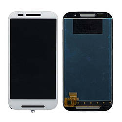 Дисплей для Motorola Moto E XT1021, XT1022, XT1025, модуль в зборі (екран і сенсор) Білий