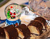 Марципан в Чорному Шоколаді Класичний Lubecker Marzipan Happen Santa Claus in Town Classic 125 г Німеччина, фото 4
