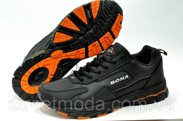 Купить Мужские осенние кроссовки Bona Черный 42-26.5см, цена 1589 ...