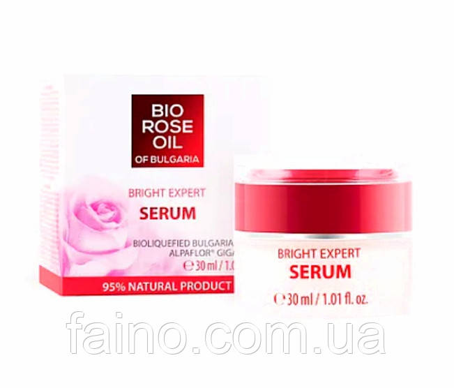 Био серум против пигментации с розовым маслом bio rose oil of bulgaria - фото 1 - id-p5474226