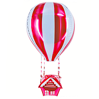 Фольгированный шар Воздушный шар 4D красный