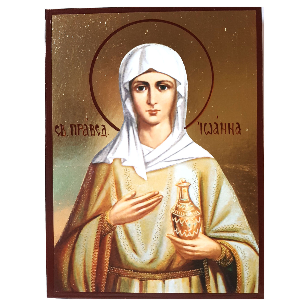 Ікона ЗВ'ЯТА ЙОАННА (ЖАННА, ЯНА) СВІТОНОСИЦЯ