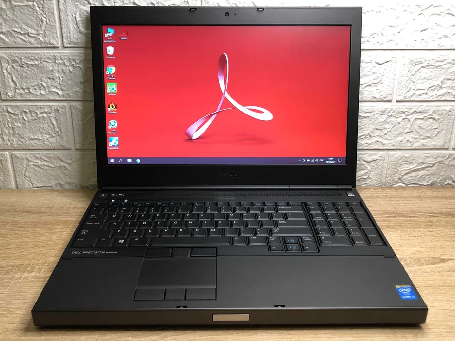 Ігровий Ноутбук для монтажу Dell m4800 + CORE i7 + 32 Гб оперативної пам'яті +256 SSD + RADEON, фото 1
