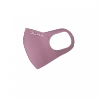 Многоразовая маска питта Ulka простая, пудра розовый №12
