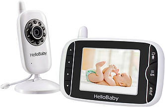 Відеоняня радіоняня няняня Hellobaby hb32 3.2" ДЮЙМА ЕКРАН (відновлена версія 2023 року)