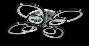 Светодиодная люстра LK232/4+4+A LED (CHROME)