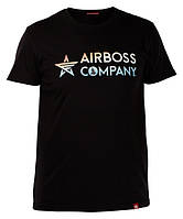 Футболка Airboss Mars Logo (черная) 271150003225