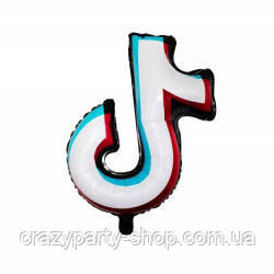 Куля фольгированнй фігура ТикТок TikTok 65 см